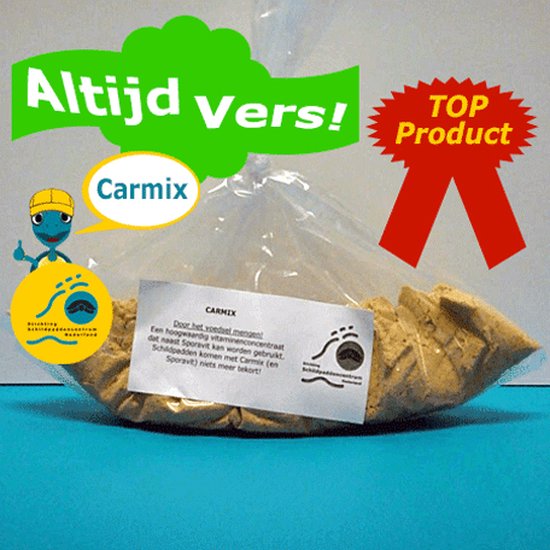 Carmix voor Schildpadden - Voor de benodigde Vitaminen