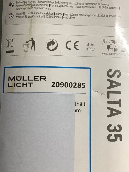 Müller light LED sous le Salta LED Salta 35