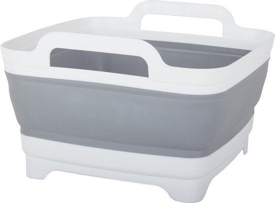 Faltbare Waschschüssel 16 L Spülschüssel Camping Faltschüssel Spüle Waschbecken