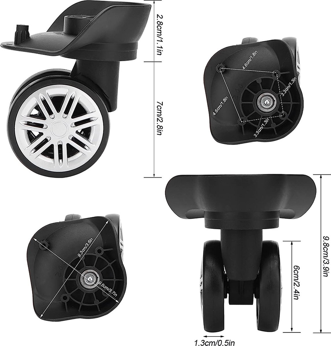 Gepäck Reisen echtes Leder Unisex Trolley Bag für Männer Frauen