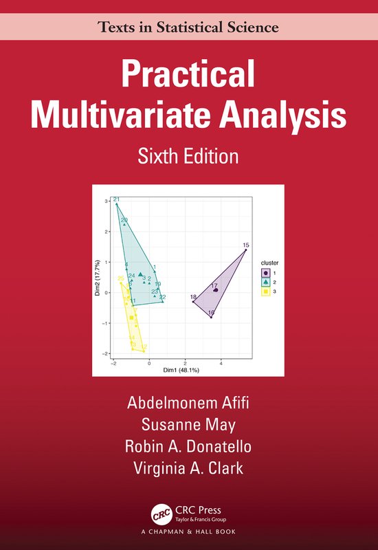 Practical Multivariate Analysis Chapman  HallCRC Texts in St ... - cover