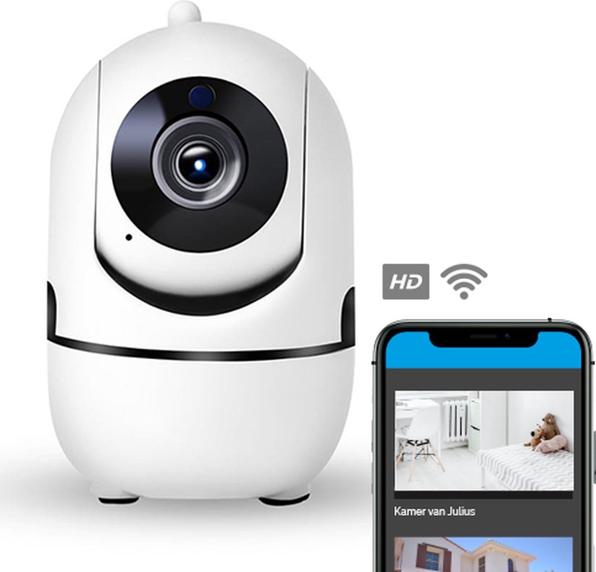 b'Huisdiercamera - Hondencamera - Beveiligingscamera - Camera Beveiliging - IP Camera'