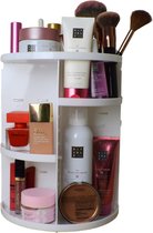 Thuiser Luxe Make Up Organizer - 360° Draaibaar - Parfum Houder - Nagellak Rek - Beauty Plateau - Badkamer Display - Cosmetica - Skincare