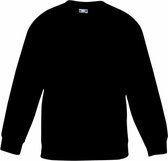 Pull en coton mélangé noir pour garçon 14-15 ans (170/176)