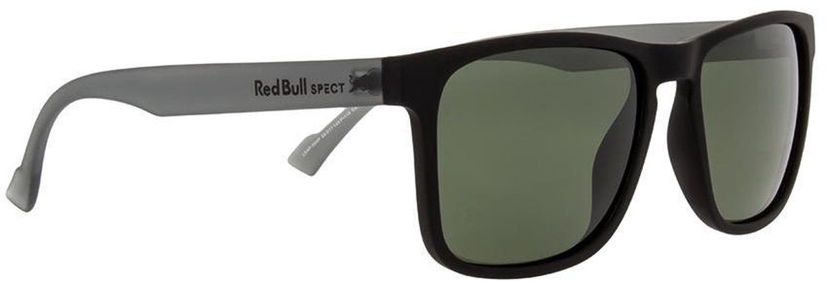 Red Bull Spect Eyewear - Zonnebril Leap - Matzwart/groen - LEAP-004P