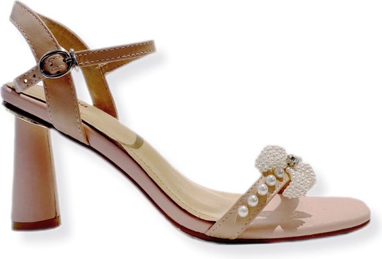 ZERBA Sandale Femme - Taille 39 - Cuir Rose - Sussia