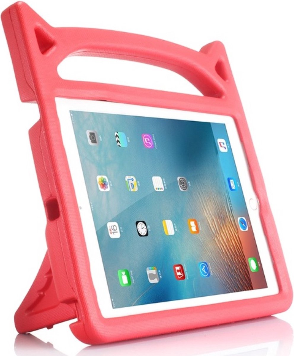 GREEN ON - Kinder Hoes - iPad mini 6 - Duurzame Valbescherming - Rood - 8.3 inch