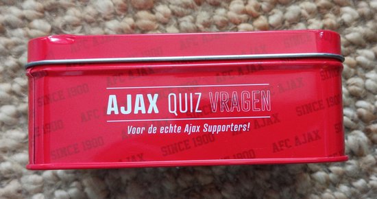 Ajax Quiz vragen - Hoeveel weet jij van Ajax? - 50 kaarten met vragen ...
