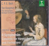 Ton Koopman Edition - Bach: 4 Symphonies etc / Koopman, Mathot et al