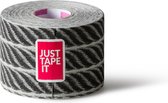 Just Tape It - Steel design - Kinesiotape - 5m x 5cm - 1 rol - Sporttape - Elastische tape - Kinesiologie Tape