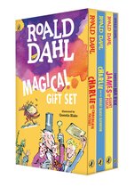 Roald Dahl Magical Gift Set 4 Books Charlie and the Chocolate Factory, James and the Giant Peach, Fantastic Mr Fox, Charlie and the Great Glass Elevator
