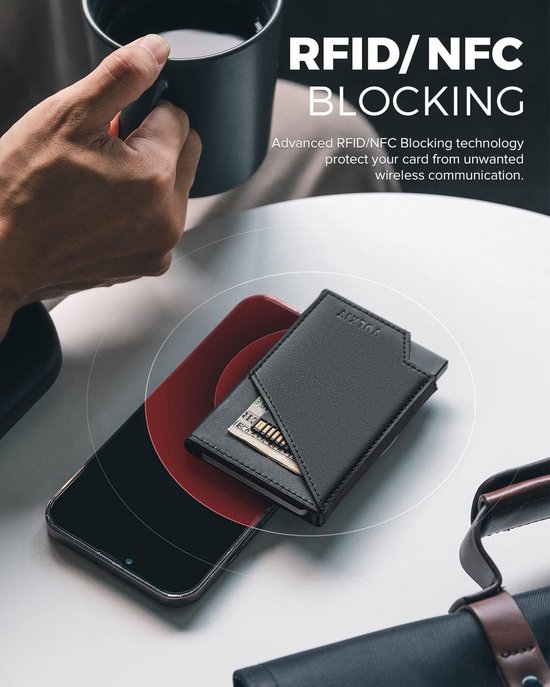 Porte-carte anti-Rfid, blocage du NFC, étui de protection des