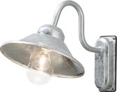 Wandlamp Vega | 1 lichts | zilver | klassiek design