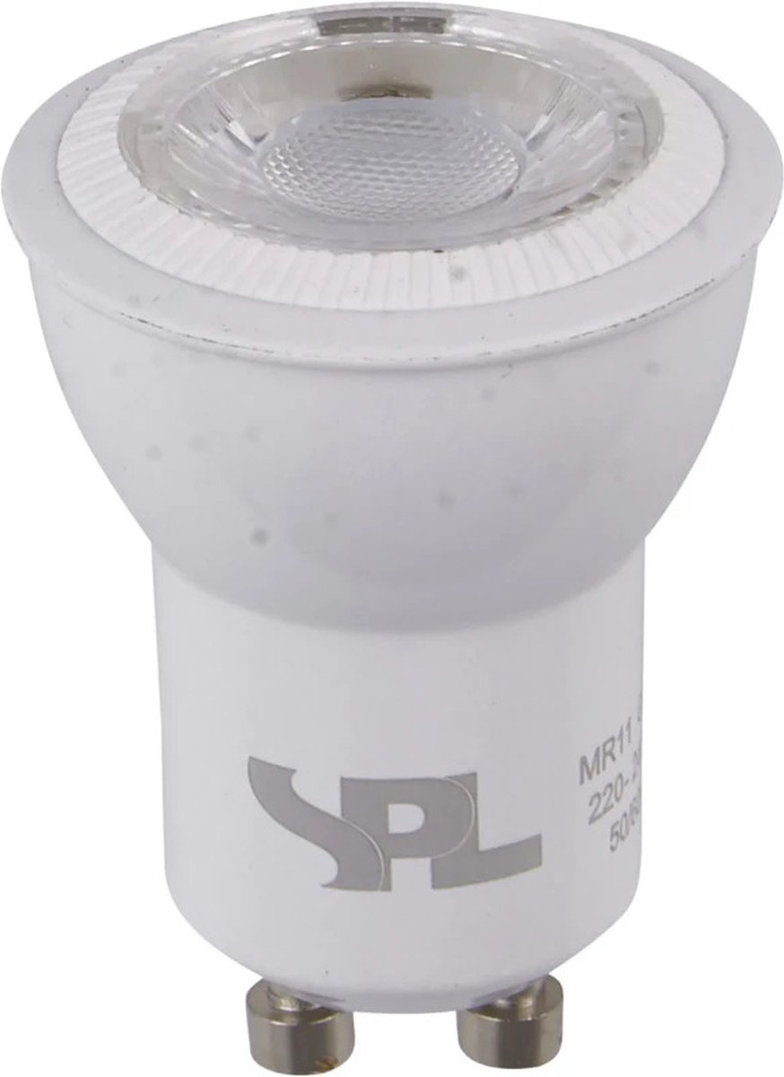 SPL LED GU10 MR11 - 4W / Dimbaar Lichtkleur 2700K