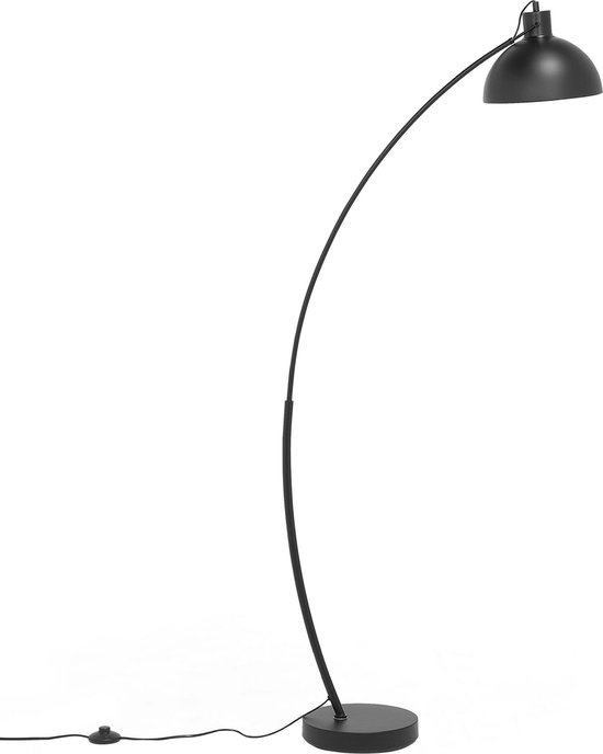 DINTEL - Staande lamp - Zwart - Metaal
