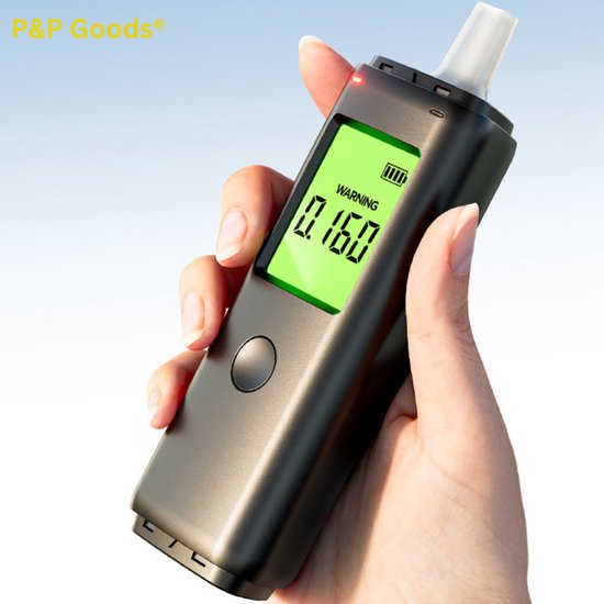P&P Goods® Alcootest - Alcohol - Alcoomètre - Test d'alcoolémie - Test  d'haleine pour