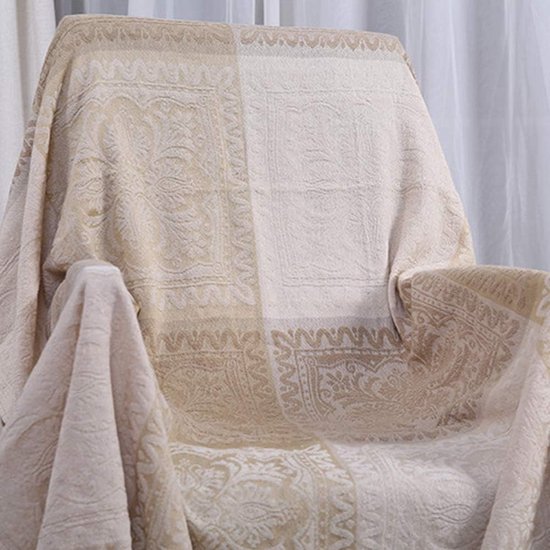 Luxe chenille plaid - Zachte en elegante deken voor elk interieur