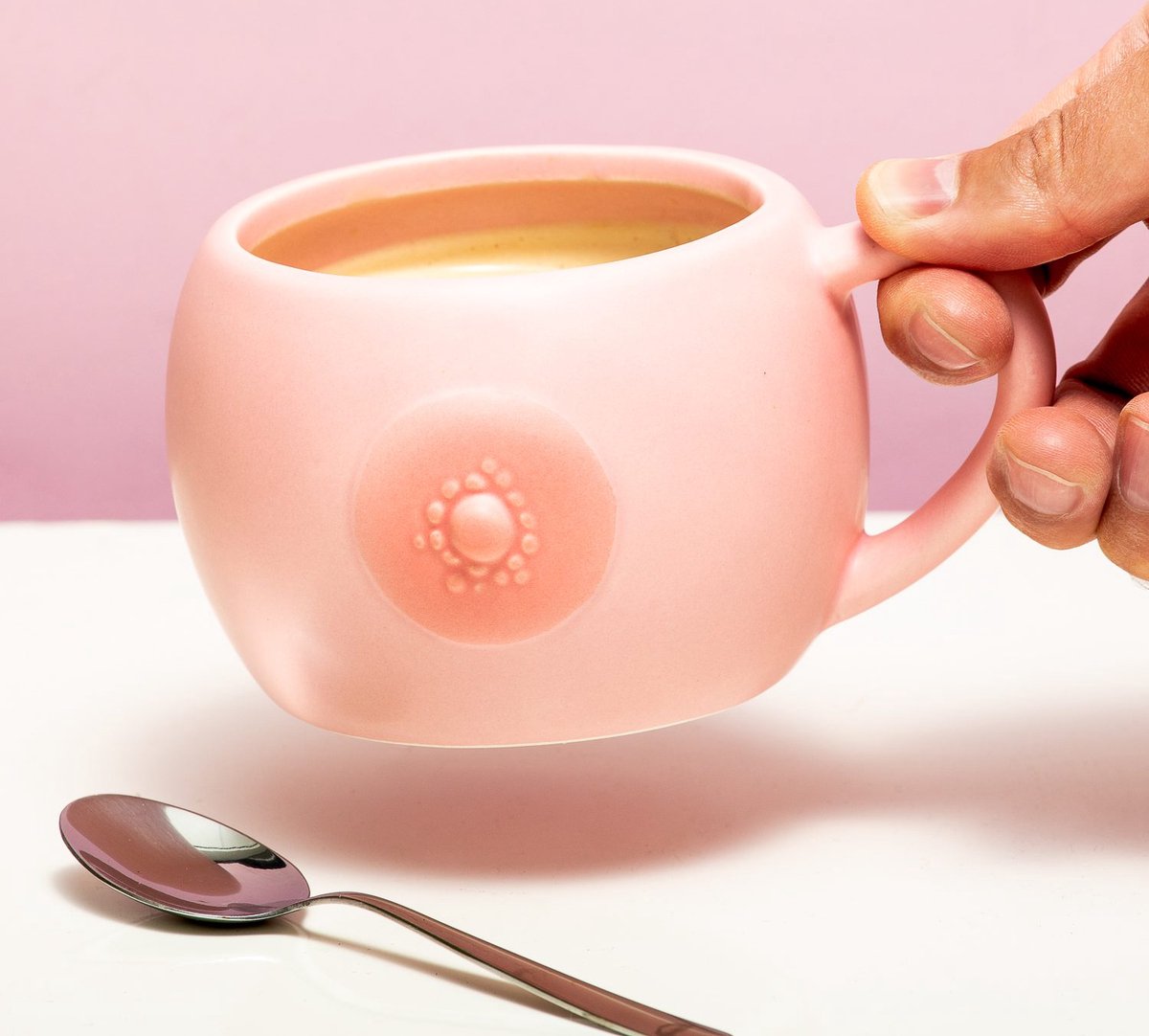 Bitten Design Borst Mok Roze