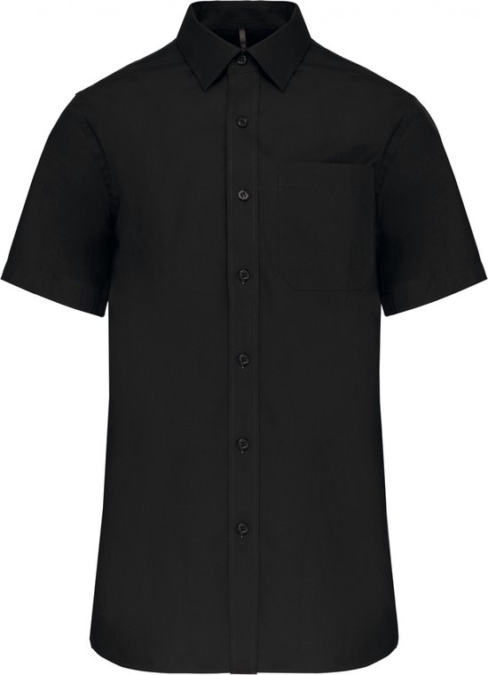 Chemise Homme 4XL 100% Katoen Noir