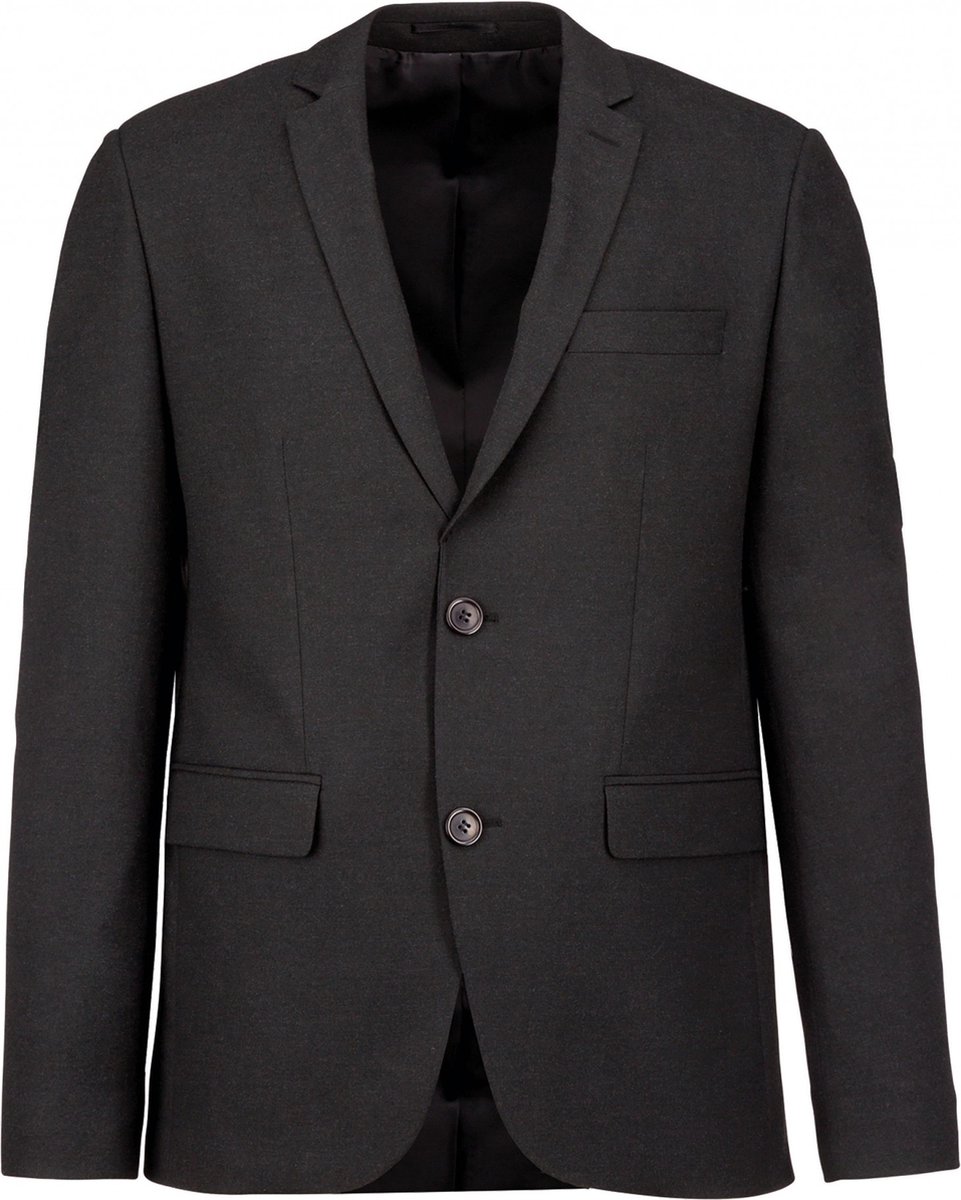 Kariban Heren blazer K6130 Heather 66 NL 66 FR Antraciet