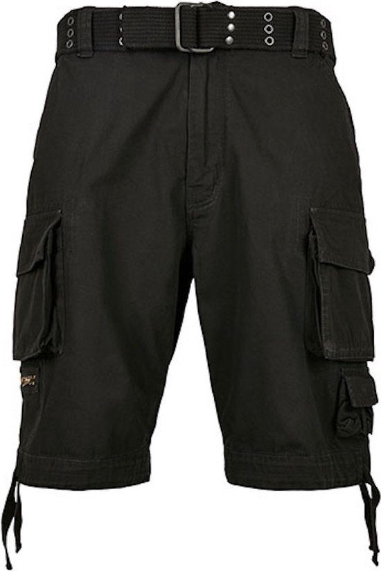 Unisex Shorts 'Savage' met zijzakken Black - 4XL