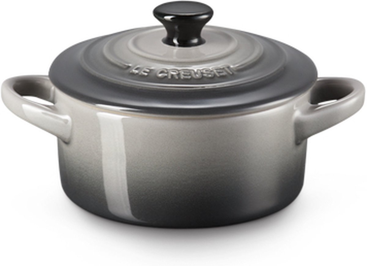 Le Creuset Serveerpannetje / Mini Braadpan - Signature - Flint - ø 10 cm / 250 ml