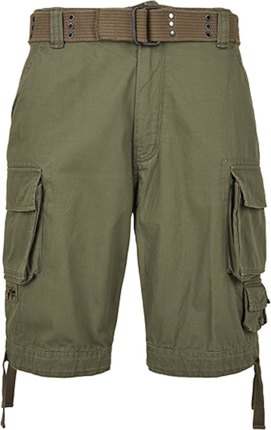Shorts unisexe 'Savage' avec poches latérales Olive - 5XL