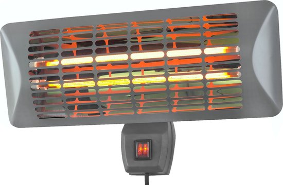 Eurom Q-time 2000 Terras-/Parasolverwarmer - 2000W - 470 x 500 x 2020 mm
