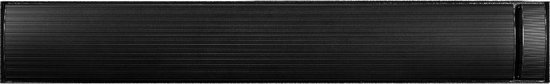 Eurom Outdoor Heatpanel 1800 elektrische terrasverwarming - 1800 Watt - plafond of muur - tot 12m² - Geen Licht - Infraroodwarmte - Zonder afstandsbediening