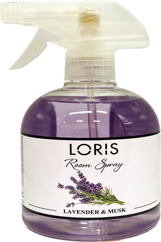 Loris Parfum - Lavender Musk - Roomspray - Interieurspray - Huisparfum - 500 ml