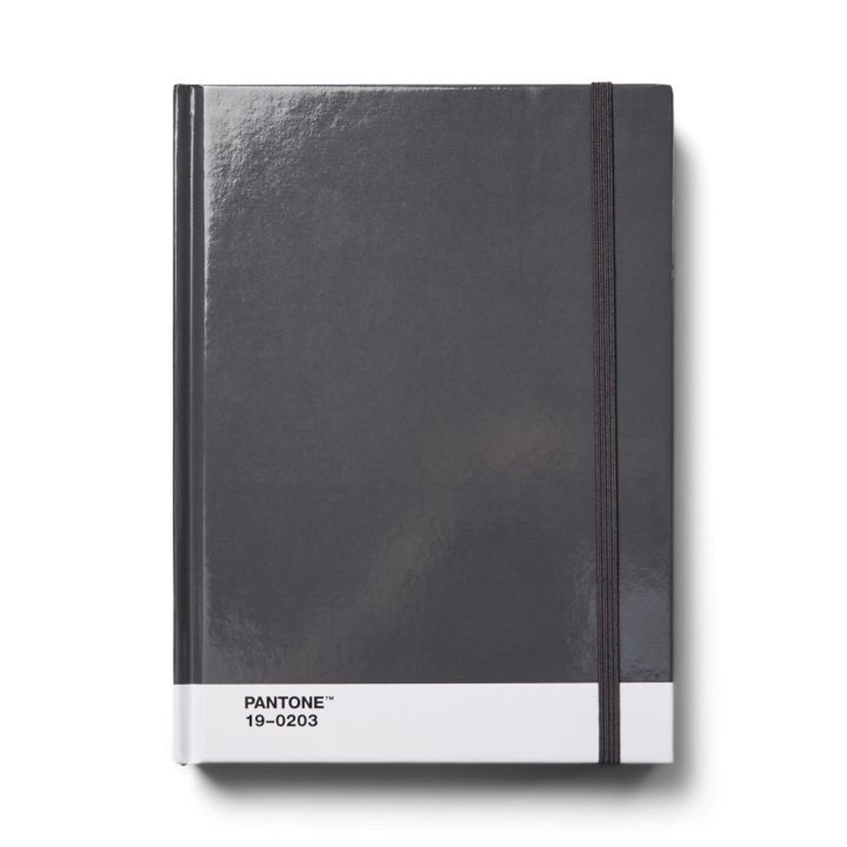 Copenhagen Design - Notitieboek Groot Dotted Pages - Grey 19-0203 - Papier - Grijs