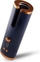 SENVY® - Automatische Krultang - Nieuw model 5200mAh Accu - 60 minuten - Draagbaar - Draadloos - USB Oplaadbaar - Keramische Krultang - Hair Curler - Haar Kruller - Magic Hair Curler - Keramische Krulijzer - Navy Blue