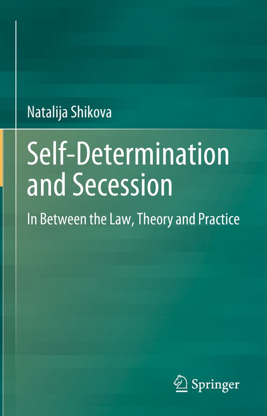 Self-Determination and Secession - cover