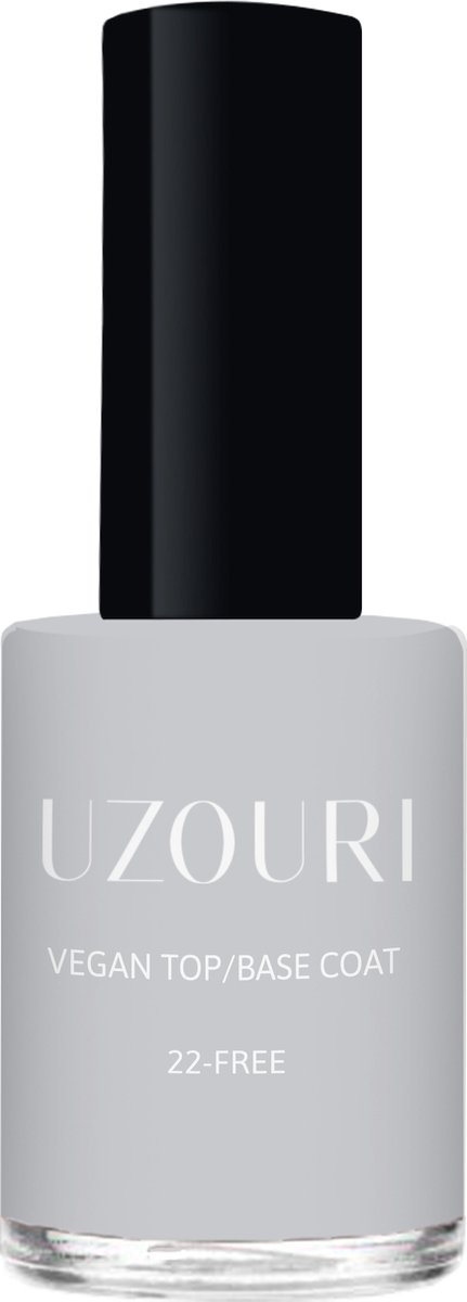 Uzouri - Nagellak - Vegan - Base/Top Coat 2-in-1 - Top Coat - Base Coat - Glanzend - 14 ml