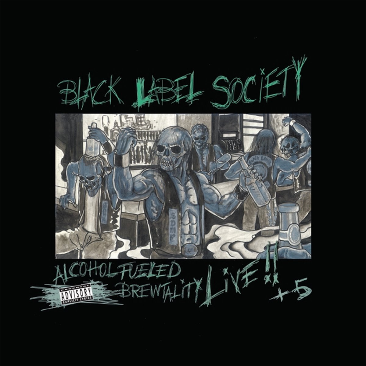 Black Label Society - Alchohol Fueled Brewtality Live (LP)
