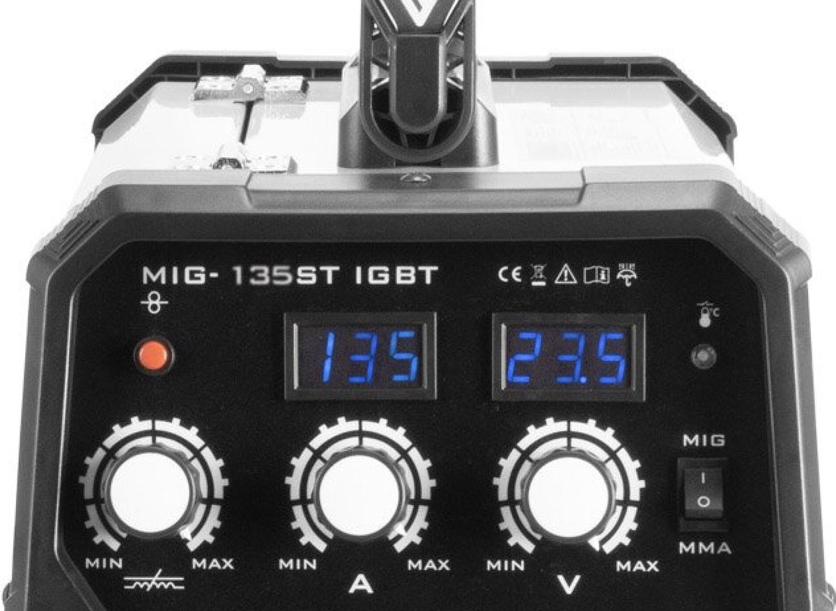 STAHLWERK lasapparaat MIG MAG 135 ST IGBT volledige uitrusting / inert ...
