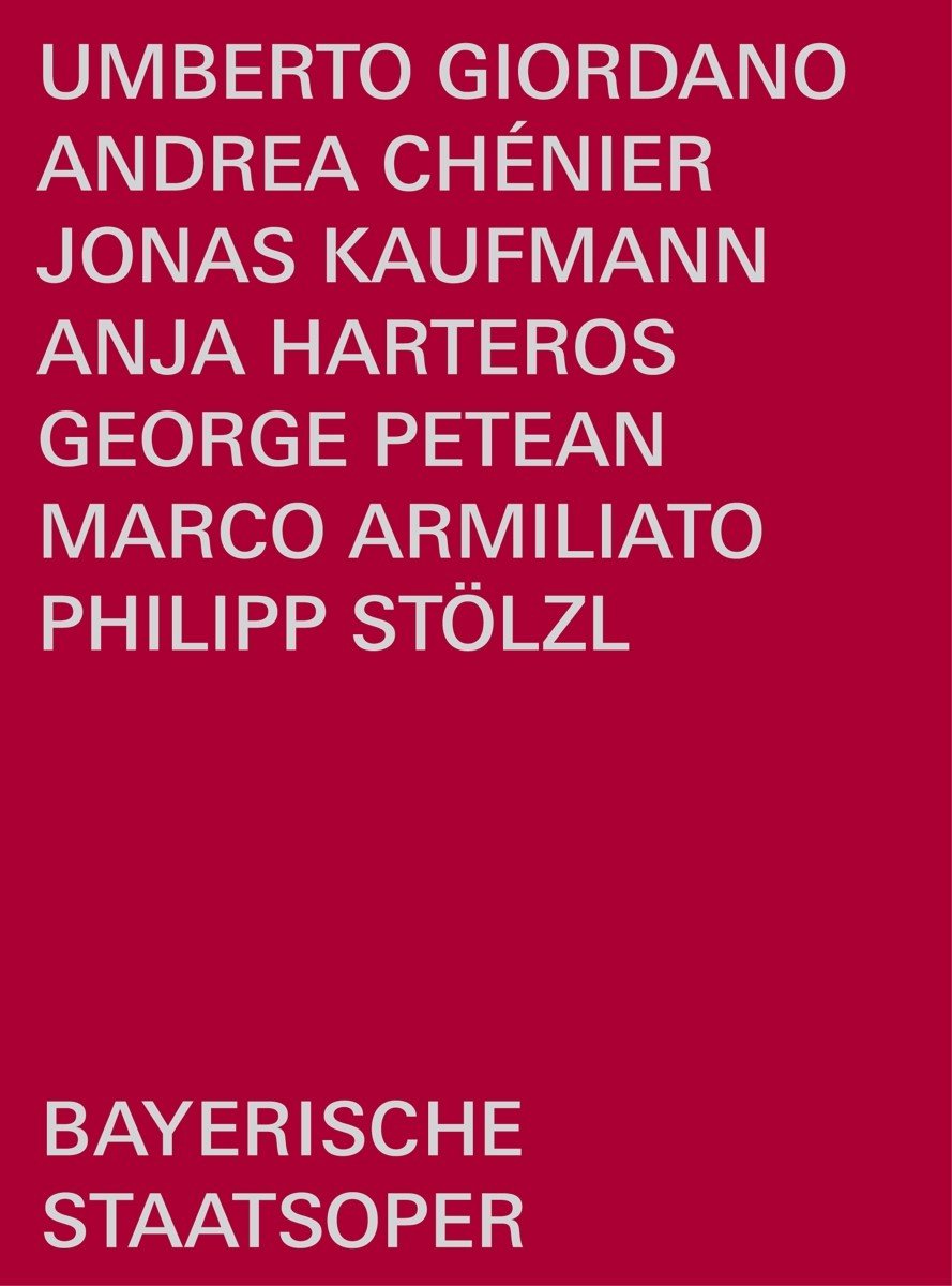 Bayerisches Staatsorchester, Marco Armiliato - Andrea Chenier (DVD)