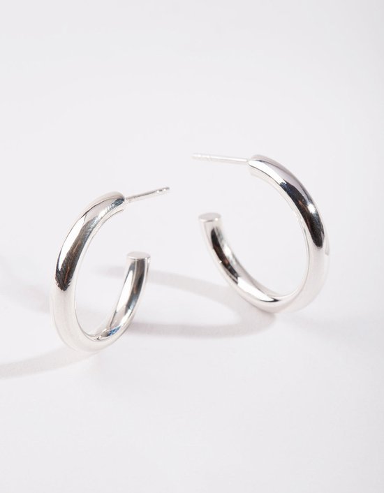Hoepel oorbellen goud, 14k vergulde gouden oorbellen voor vrouwen, filigraan hoepel oorbellen kleine holle ovale dikke, hypoallergeen sterling zilver 925 gouden oorbellen hoepel oorbellen voor vrouwen
