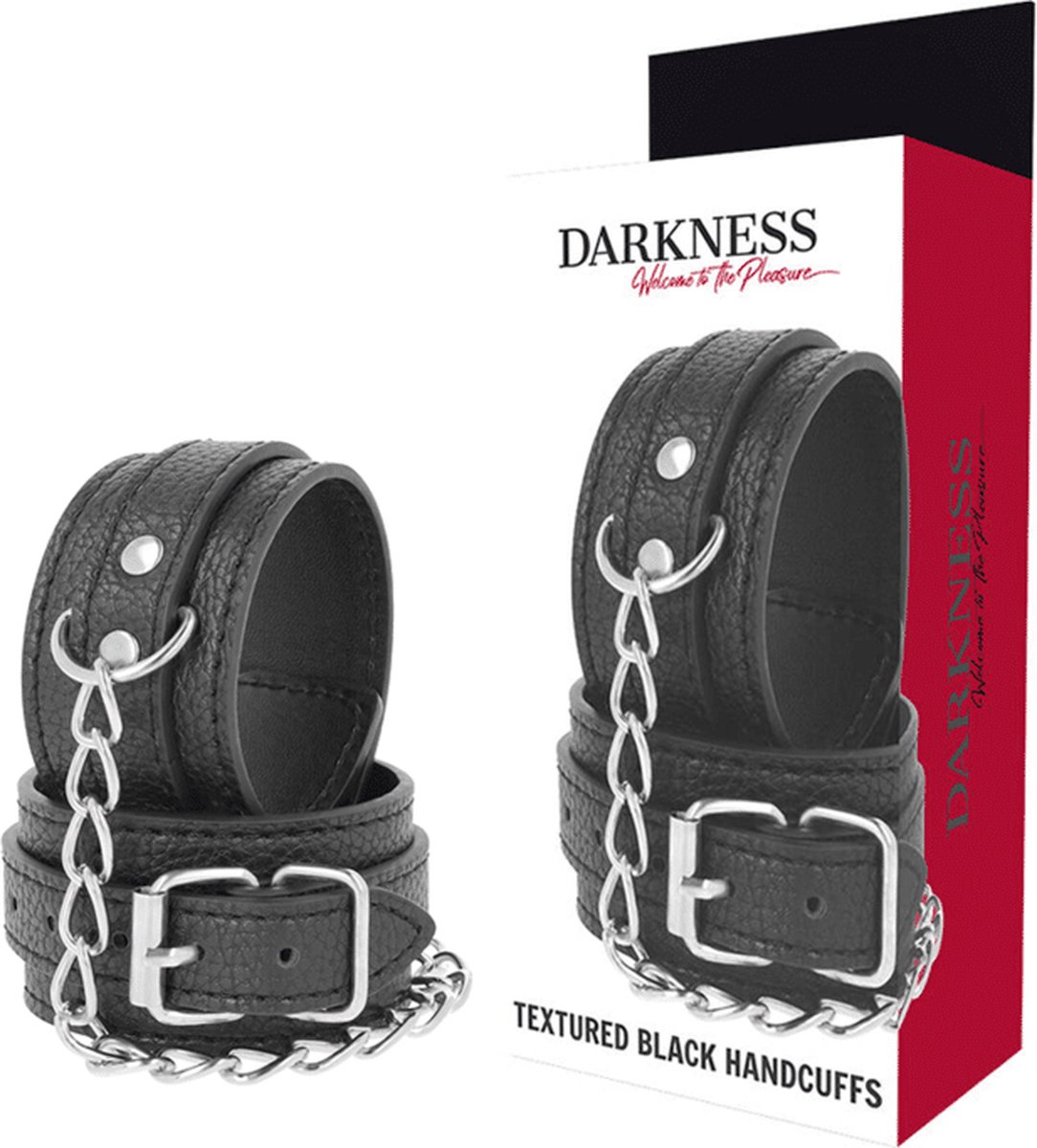 DARKNESS BONDAGE | Dark Ness Wrist Cuffs Black