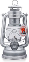 Feuerhand Stormlantaarn - 26 Cm - Verzinkt - Zilver