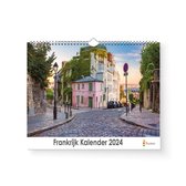 Huurdies - Frankrijk Kalender - Jaarkalender 2024 - 35x24 - 300gms
