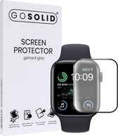 GO SOLID! ® Screenprotector geschikt voor Apple watch SE 2022 (44 mm) gehard glas