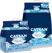 Litière pour chat Catsan 'Hygiene Plus' Pack - 11.5L & 20L