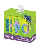 Accutime - LCD Stitch Horloge Met Accessoires