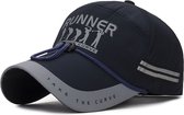 Golf Cap Runner - Take the Curve - Blauw - Taille unique