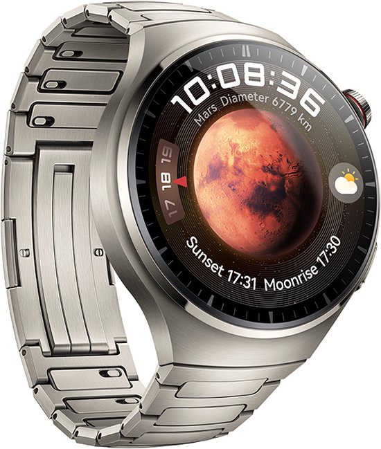 HUAWEI Watch 4 Pro Elite Titanium Strap Titanium van ruimtevaartkwaliteit 1. bol