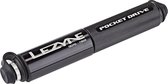 Lezyne Pocket Drive Loaded - Handpomp - Fietspomp - Tot 11 bar - ABS Flex Hose - Presta, Dunlop en Schrader ventielen - Aluminium - Zwart