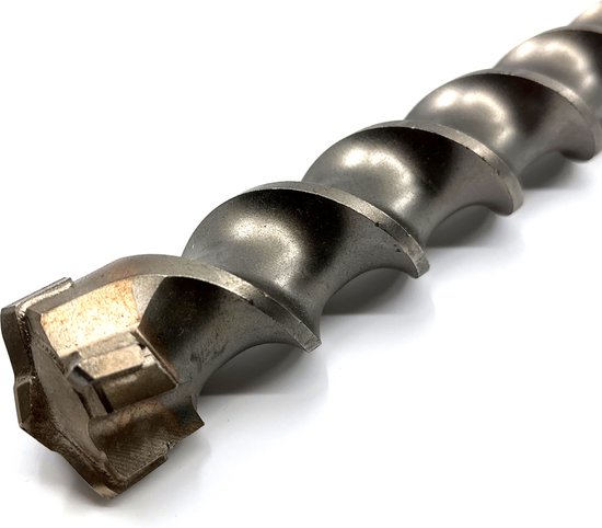 Foret Béton SDS+ 32 Mm Longueur 1000 Mm - Pointe Carbure Tungstène Pour Gros Percements