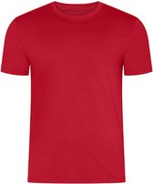 Herenshirt 'Heavy Luxury Roundneck Tee' met korte mouwen Red - 6XL