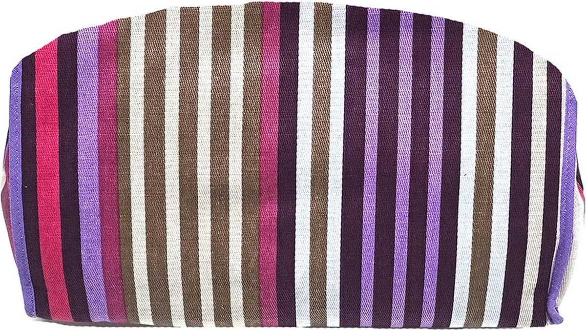 Vagabond - Toilettas - Boxy Holdall "Purple Patch" 4662 - afmeting: 17 x 9 x 9,5 cm.